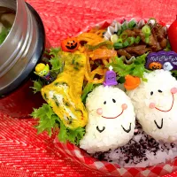 Snapdishの料理写真:ハロウィン弁当🎃| 綾さん