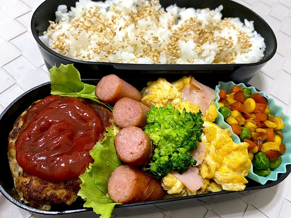 Snapdishの料理写真:単身赴任弁当110|単身赴任のっちさん