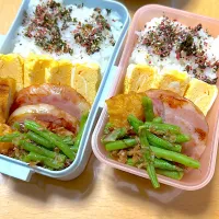 Snapdishの料理写真:我が家風邪ひきさん多発注意報　べんとー|まつさん