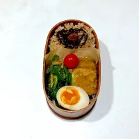 Snapdishの料理写真:今日のオット弁当| chi.aさん