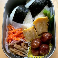 Snapdishの料理写真:今日の高校生男子弁当🍱|はぴたさん