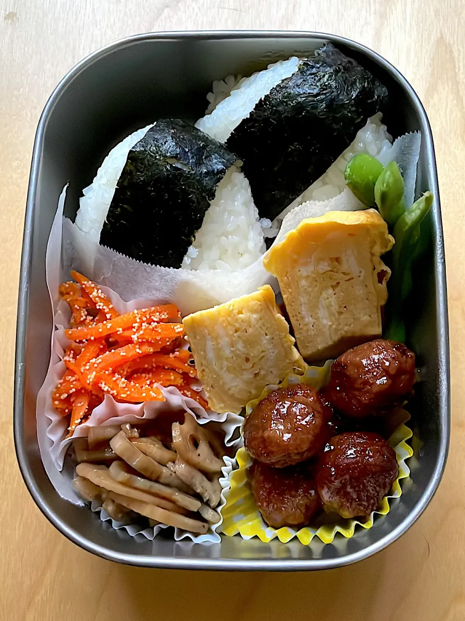 Snapdishの料理写真:今日の高校生男子弁当🍱|はぴたさん