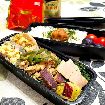 Snapdishの人気料理写真:🌏『世界の食卓探検隊』【お父たまのお弁当】