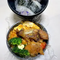 Snapdishの料理写真:父が作る男子高校生弁当|父が作る毎日弁当さん