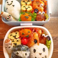 Snapdishの料理写真:ハロウィン弁当| ゆきこさん