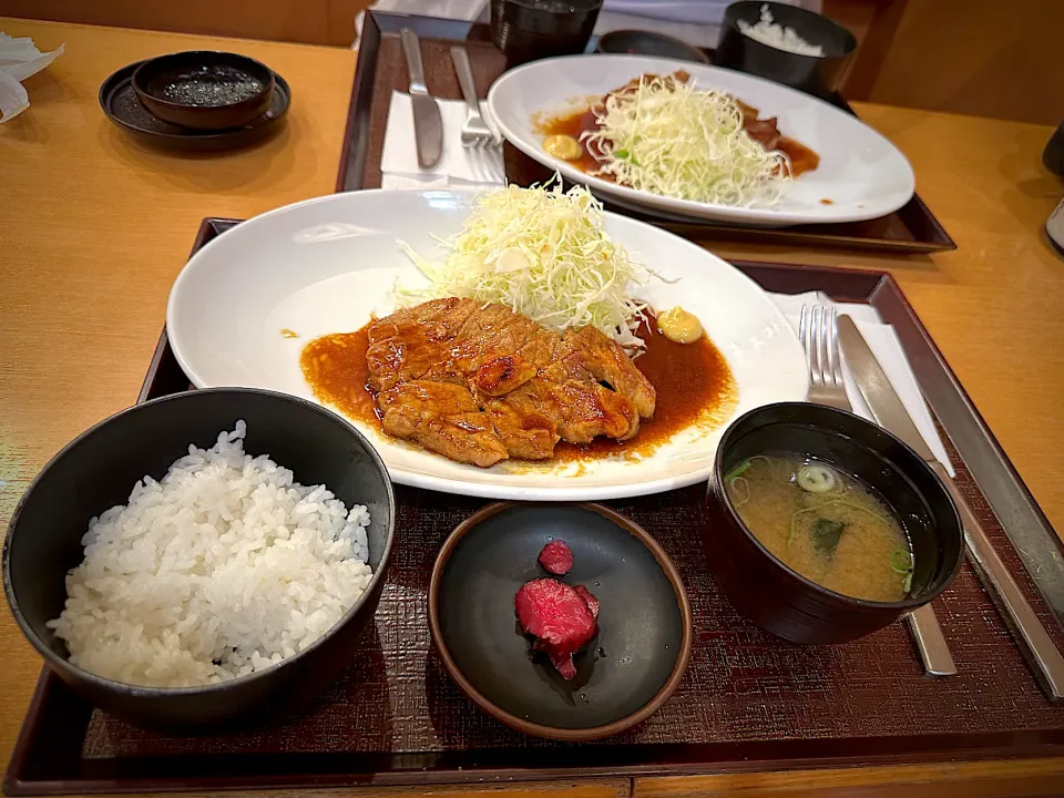 四日市名物　トンテキ|ゆっきーさん