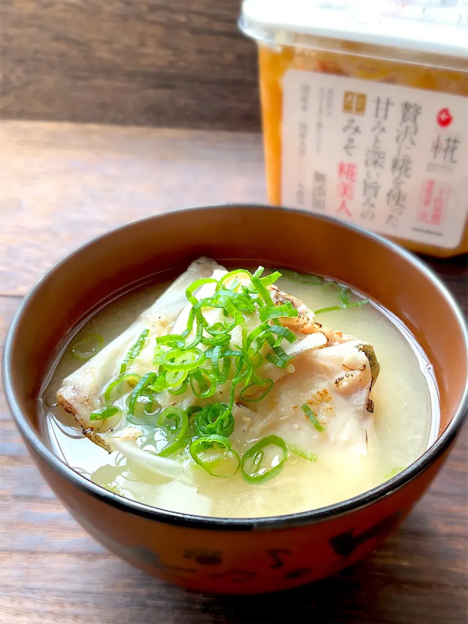 釣り魚🎣カワハギのアラのみそ汁|9421beruさん