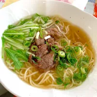 Snapdishの料理写真:テールスープでラーメン🍜|プクママさん