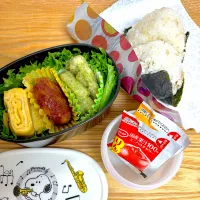 Snapdishの料理写真:やる気無し弁当|Yukiさん