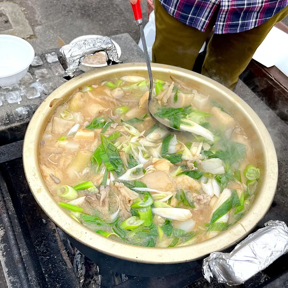 東北の芋煮会。|ちはるさん