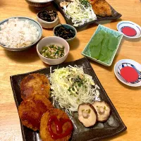 Snapdishの料理写真:大豆ミート入りコロッケ🧡|さくたえさん