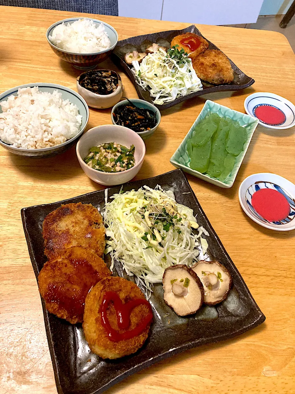 Snapdishの料理写真:大豆ミート入りコロッケ🧡|さくたえさん