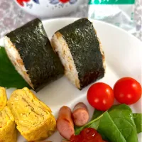 Snapdishの料理写真:留守番の夫用 お昼ご飯