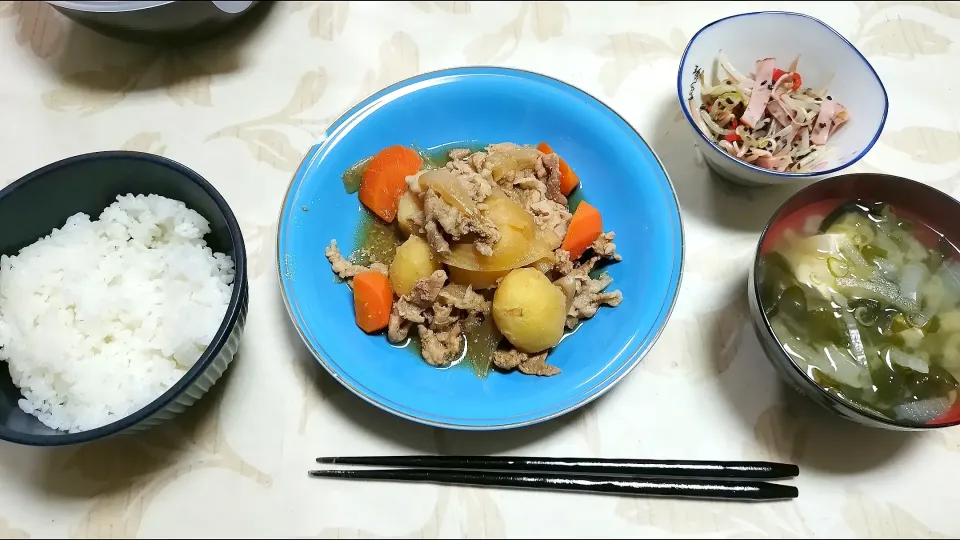 肉じゃが定食♪|えぃみぃさん