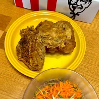 Snapdishの料理写真:にんにく醤油チキン🍗|あいさん