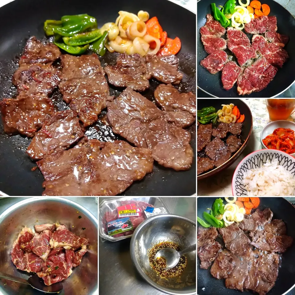 Snapdishの料理写真:ハラミ焼肉|うたかた。さん