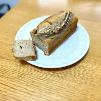 Snapdishの料理写真:バナナパウンドケーキ #ytbメソッド  #グルテンフリー|あさみさん