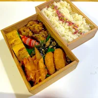 Snapdishの料理写真:お弁当•10月29日|☆カボ☆さん