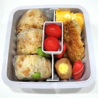 Snapdishの料理写真:テストの日弁当🍱|さーりさん