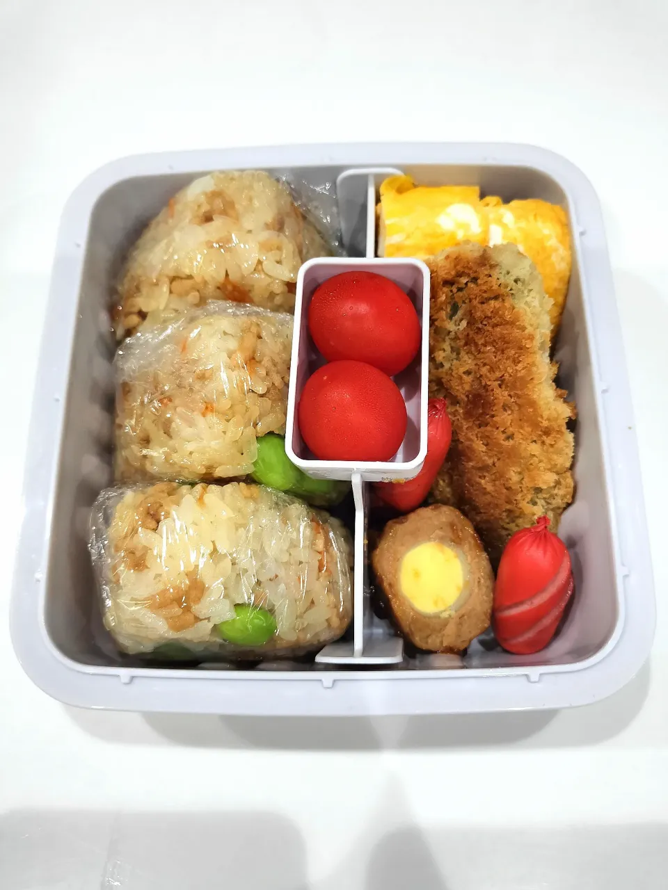 Snapdishの料理写真:テストの日弁当🍱|さーりさん