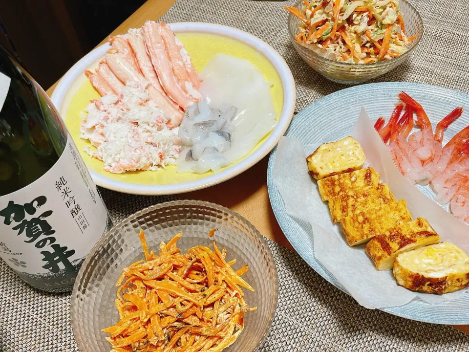 Snapdishの料理写真:富山魚津から仕入れた海鮮|くろごまあざらしさん