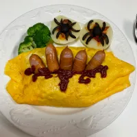 Snapdishの料理写真:ハロウィン飯🎃|Sanままさん