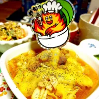 Snapdishの料理写真:豚軟骨たちでわくわくYummy!!|tonaさん