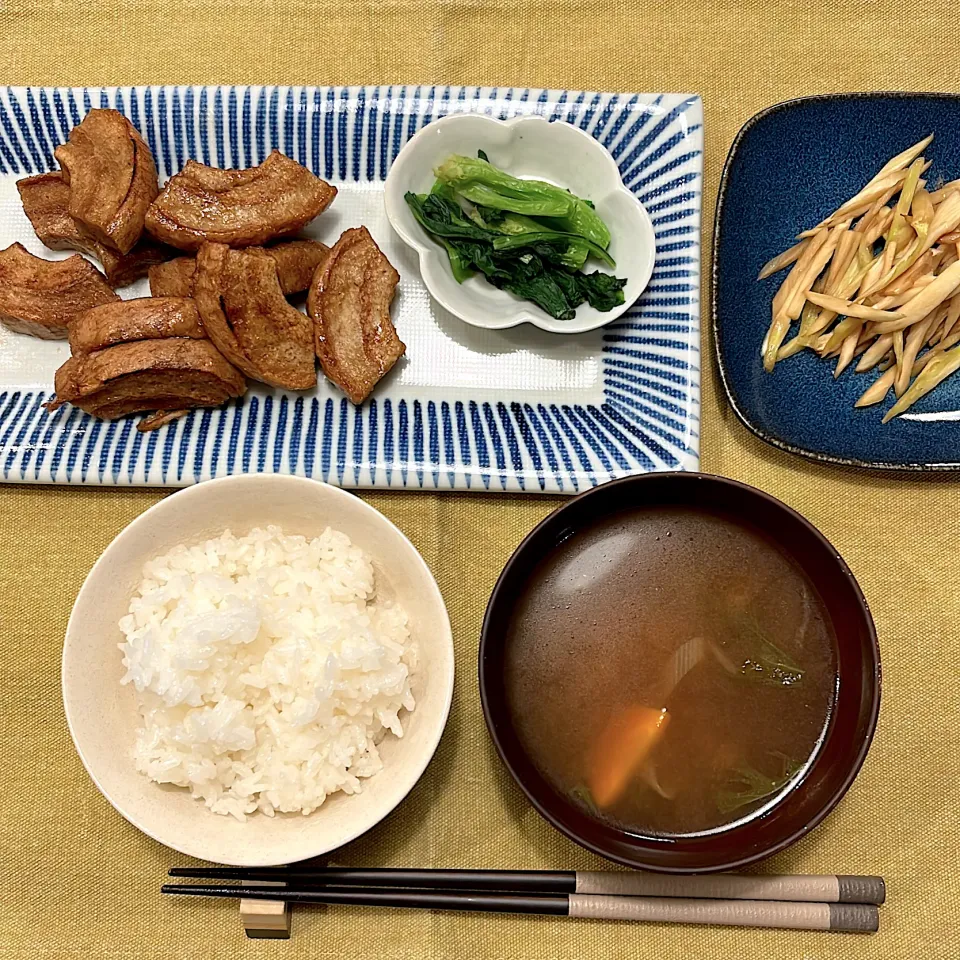 車麩の甘辛煮定食|Atelier Sekiさん