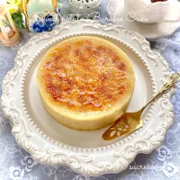 Snapdishの料理写真:スイートポテトブリュレケーキ🍠