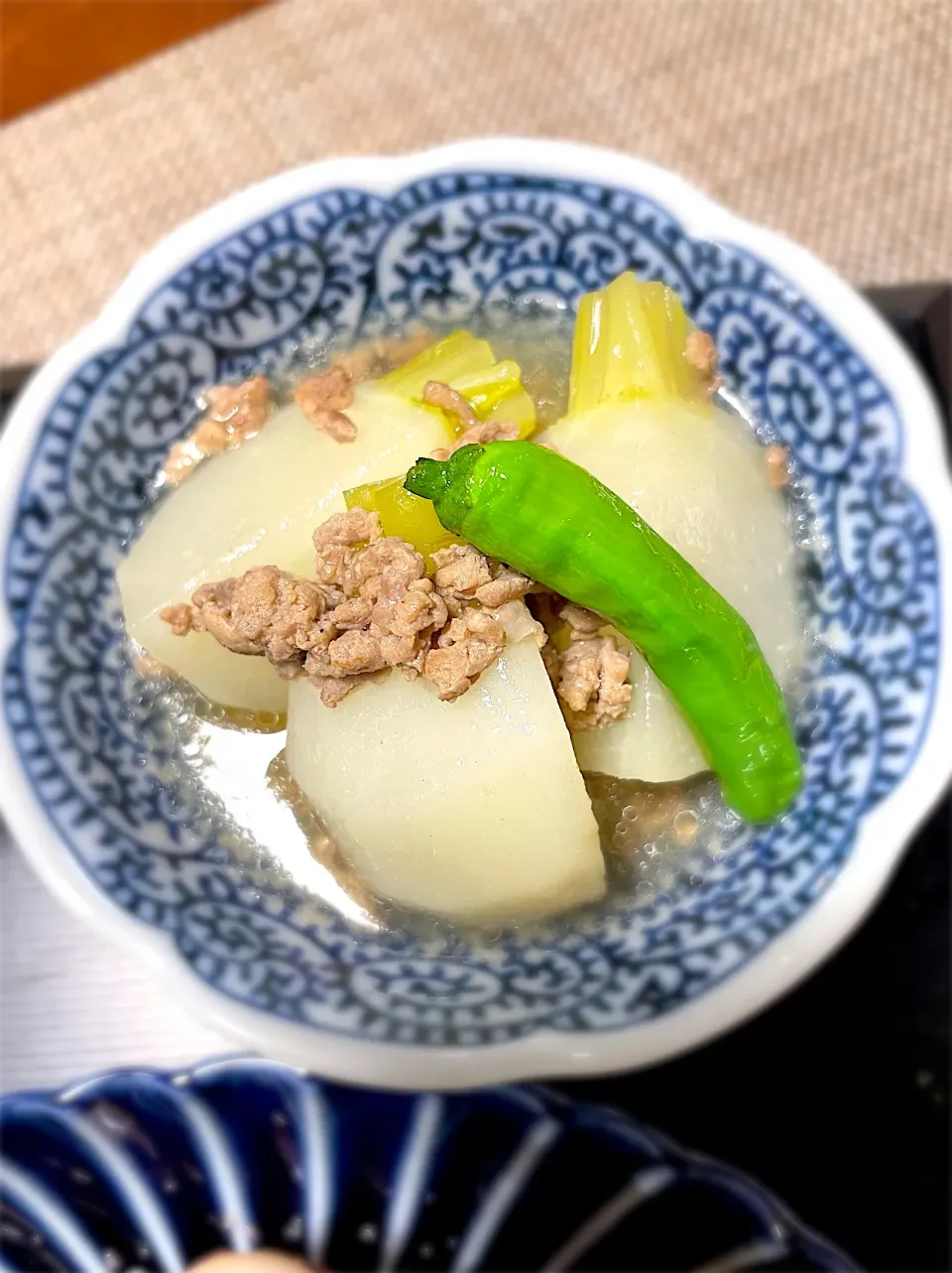 蕪のひき肉餡掛け煮|藤田 まり子さん