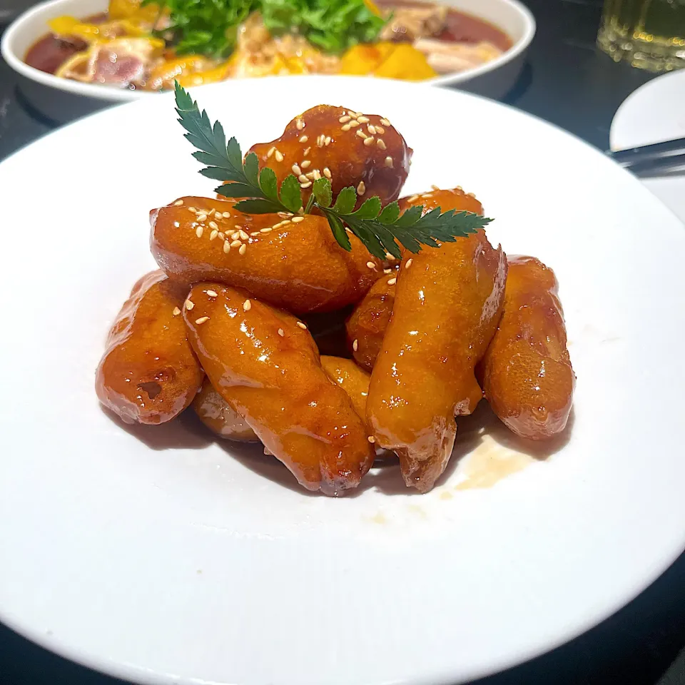 Sautéed sweet and sour pork tenderloin|skyblueさん