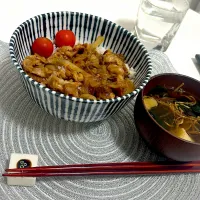 Snapdishの料理写真:豚丼|なつなつさん