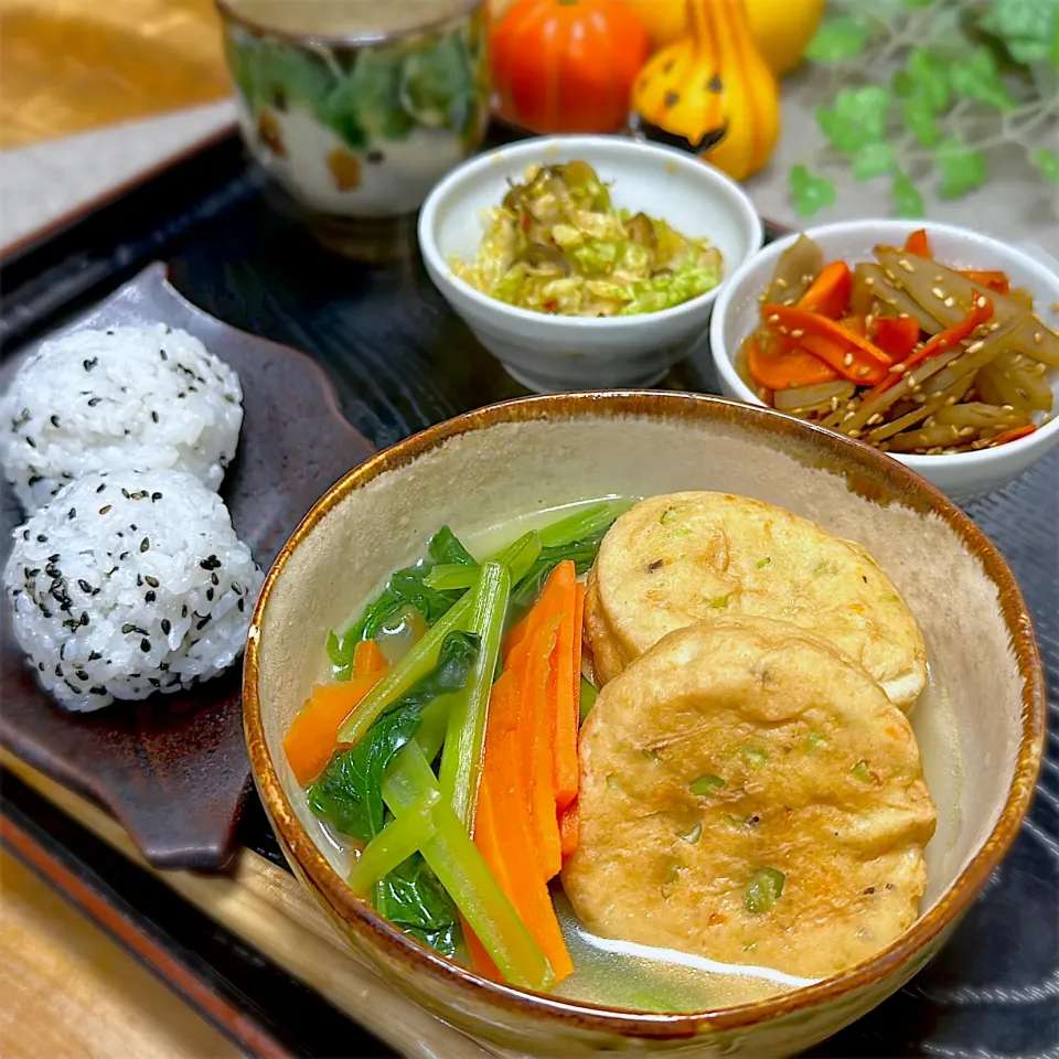 がんもどきの、、、スープか含め煮か|くまちゃんさん