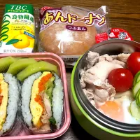 Snapdishの料理写真:今日の息子弁当| かなさん