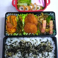 Snapdishの料理写真:🍀2024/1030(水)チキンカツ弁当|ともちんさん