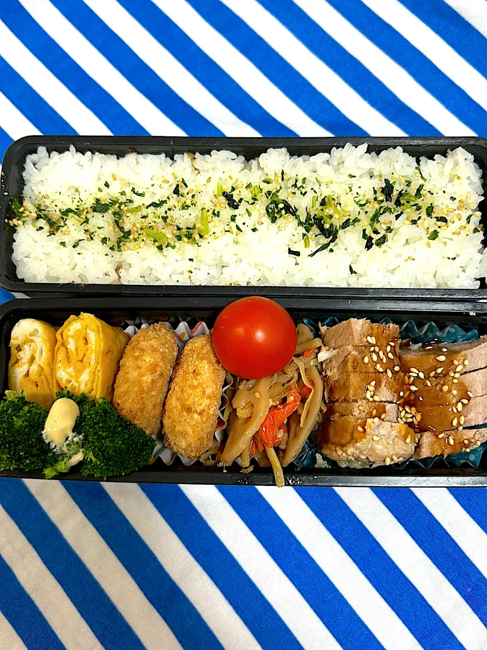 お弁当　角煮は前日に拵えた|Hiromiさん