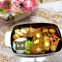 Snapdishの料理写真:2024.10.30のハロウィン弁当🎃| makoさん