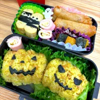 Snapdishの料理写真:カレーチャーハン弁当