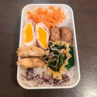 Snapdishの料理写真:ハンバーグ弁当🍱|Rieさん