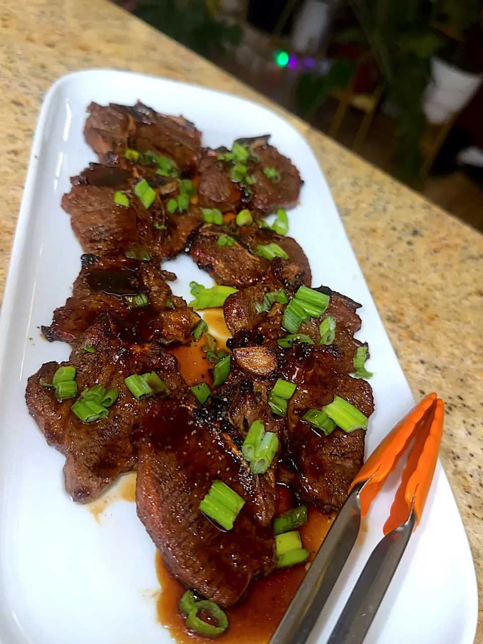 Teriyaki lamb chops in thee menu|Tawanjaさん