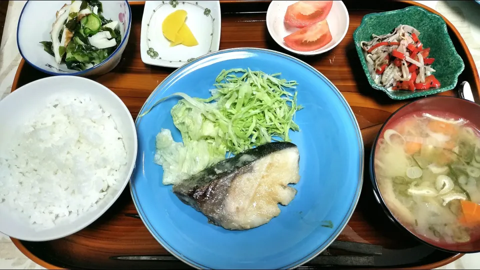 ブリのみそ漬け定食☆|えぃみぃさん