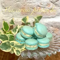 マカロンピスタチオ✴︎ Macaron pistache|vaniitanさん