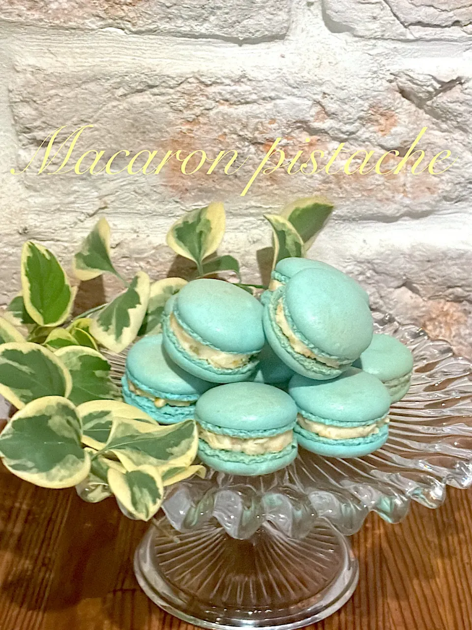 マカロンピスタチオ✴︎ Macaron pistache|vaniitanさん