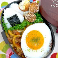 Snapdishの料理写真:焼きうどん弁当|Chiharϋnさん