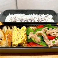 Snapdishの料理写真:息子のお弁当〈10月〉|かおりさん