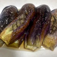 Snapdishの料理写真:茄子🍆の煮浸し|さっちーさん