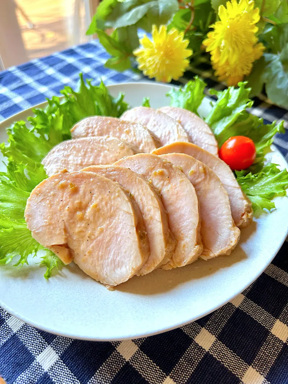 サラダチキン　味噌柚子胡椒風味|リンリンさん