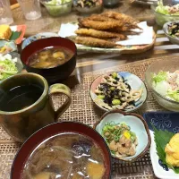 Snapdishの料理写真:ししゃものフライ夜ご飯です🍀