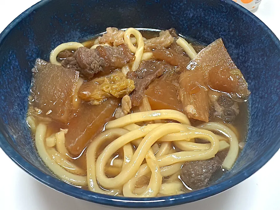 ガッキ汁の〆うどん|ホッシーさん