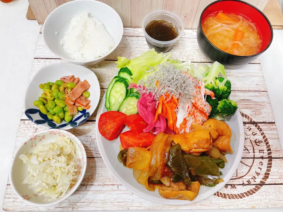 チキンと野菜のカレー醤油煮|chou  chouさん